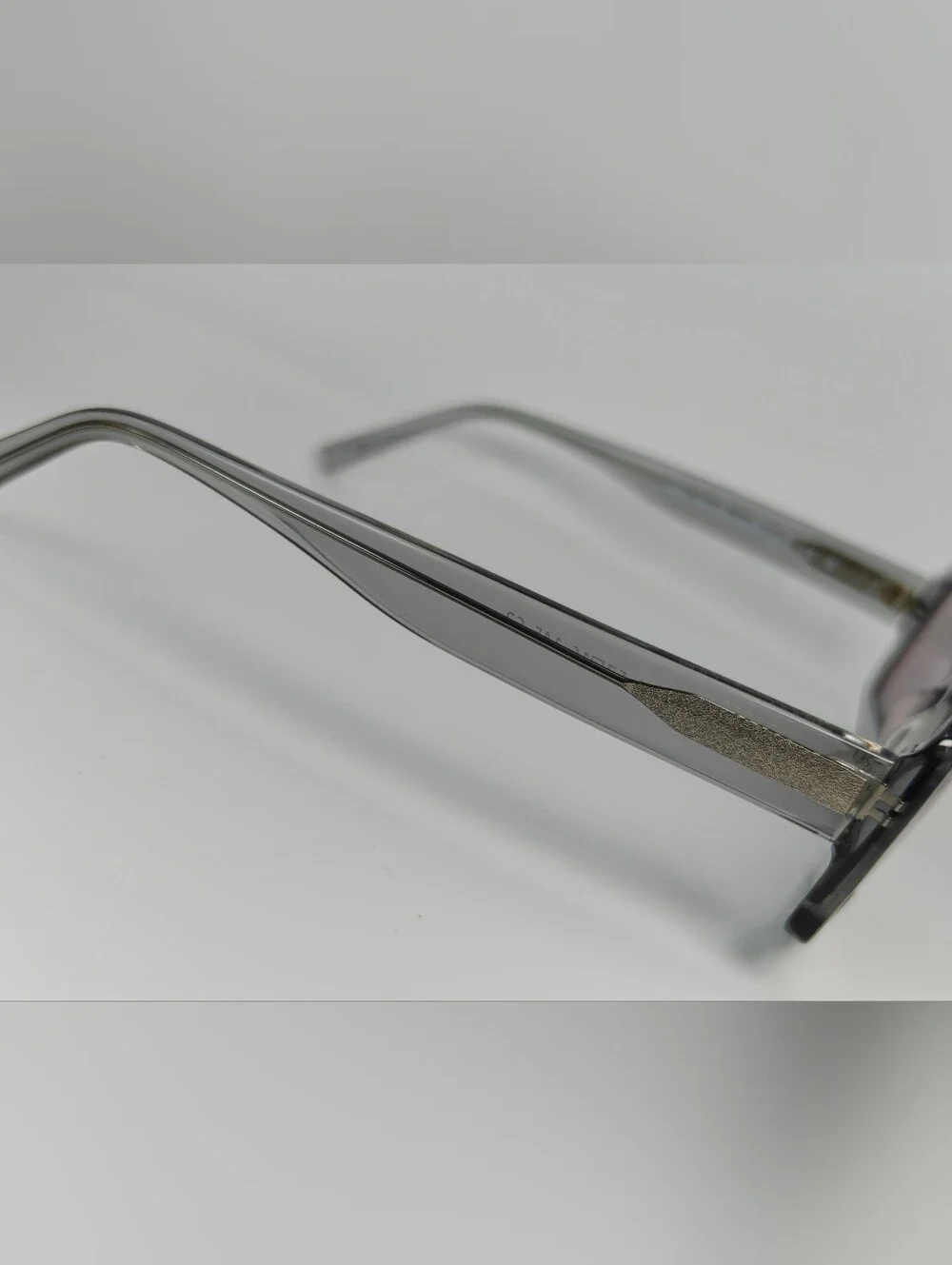 Hanna. Sleek Smoke Color Frame. Unique. 1980s Frame.